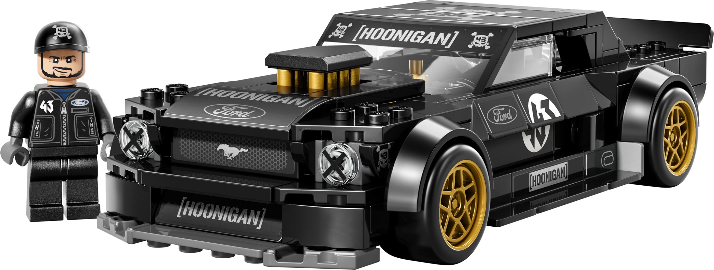 LEGO Speed Champions La Ford Mustang Hoonicorn V1 1965 de Ken Block 77262