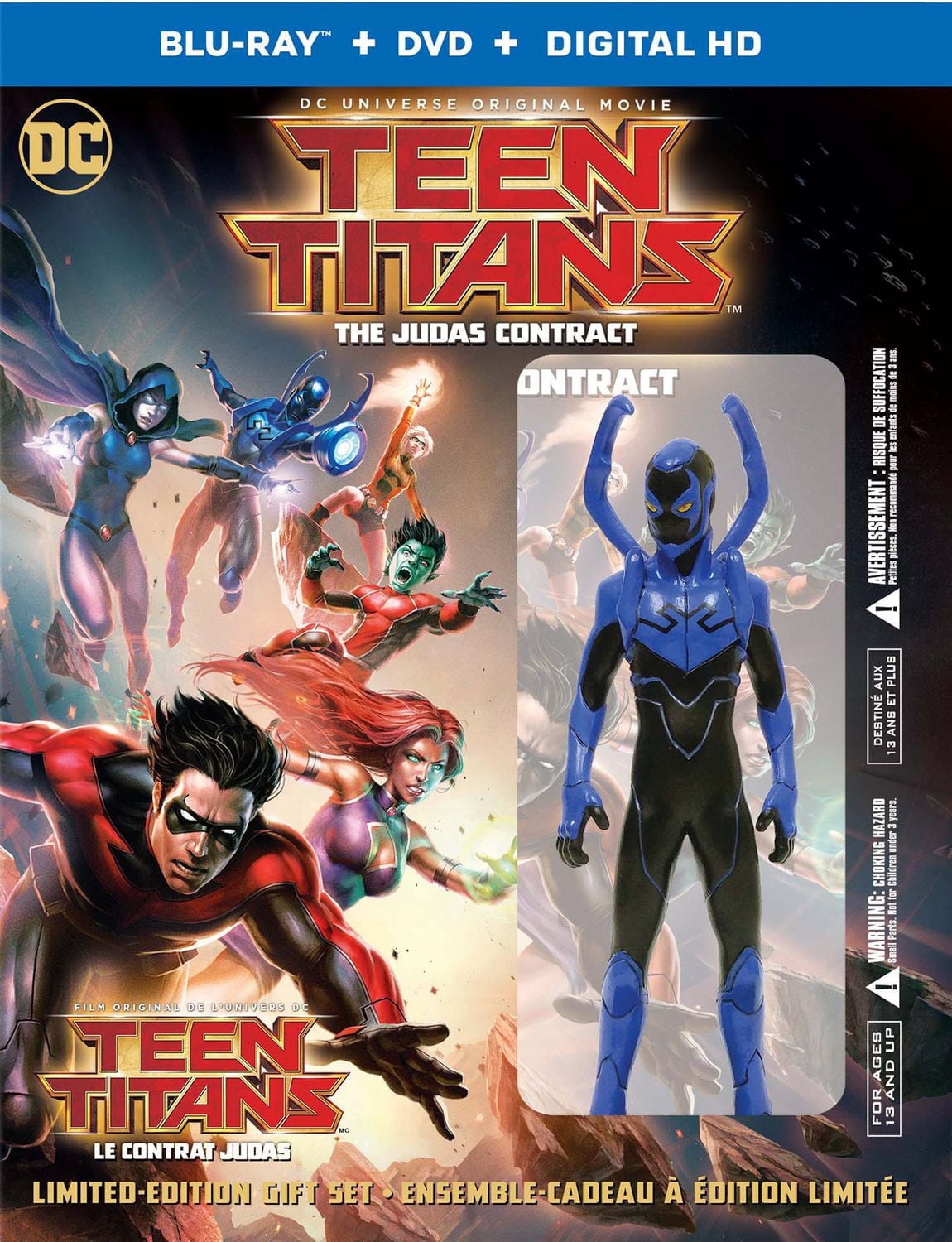 DCU: Teen Titans: Le Contrat Judas (Blu-ray + DVD + HD Numérique) (Ensemble - Cadeau À Édition Limitée) (Bilingue)