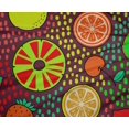 thumbnail image 5 of oneOone Polyester Spandex Red Fabric Tropical Fruit Craft Projects Decor Fabric Printed By The Yard 56 Inch Wide, 5 of 5