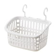 thumbnail image 1 of Plastic Hanging Shower Basket with Hook for Bathroom Kitchen Storage Holder, 1 of 9
