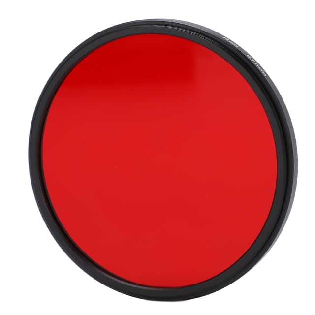 67mm Al Red Filter, Enhancing the Red Tones in the Picture, Making the Scene More Vivid and Layered with Screw Thread Installation for Lens