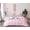 Pink PotPourri/Quartz Silver, variant on Reversible Soft Comforter Bedding Set