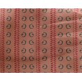 thumbnail image 4 of oneOone Georgette Viscose Fabric Leaves & Swirl Block Print Fabric By The Yard 42 Inch Wide, 4 of 4