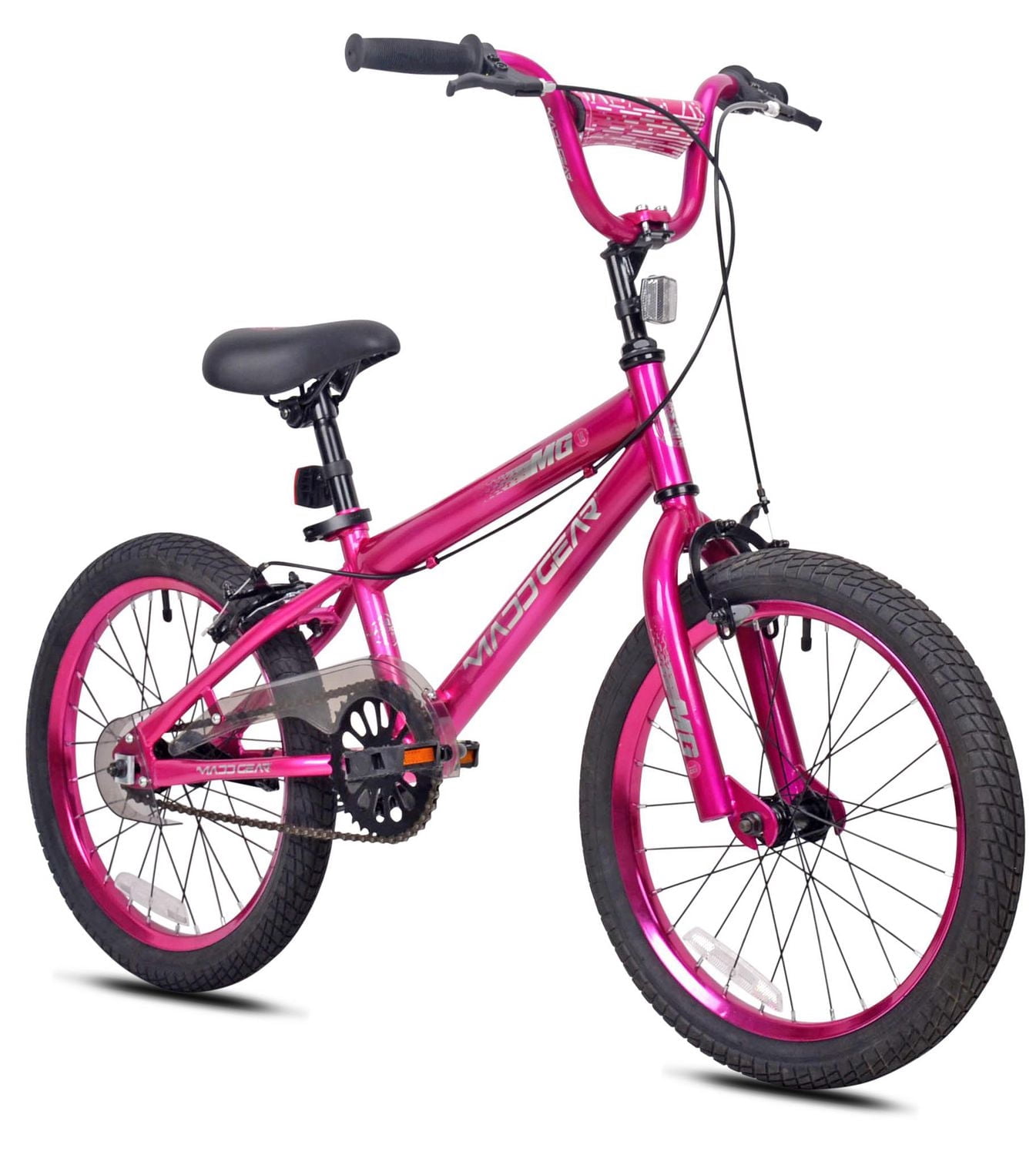 Madd Gear 18" Girls BMX Bike - Pink - Ages 4-8