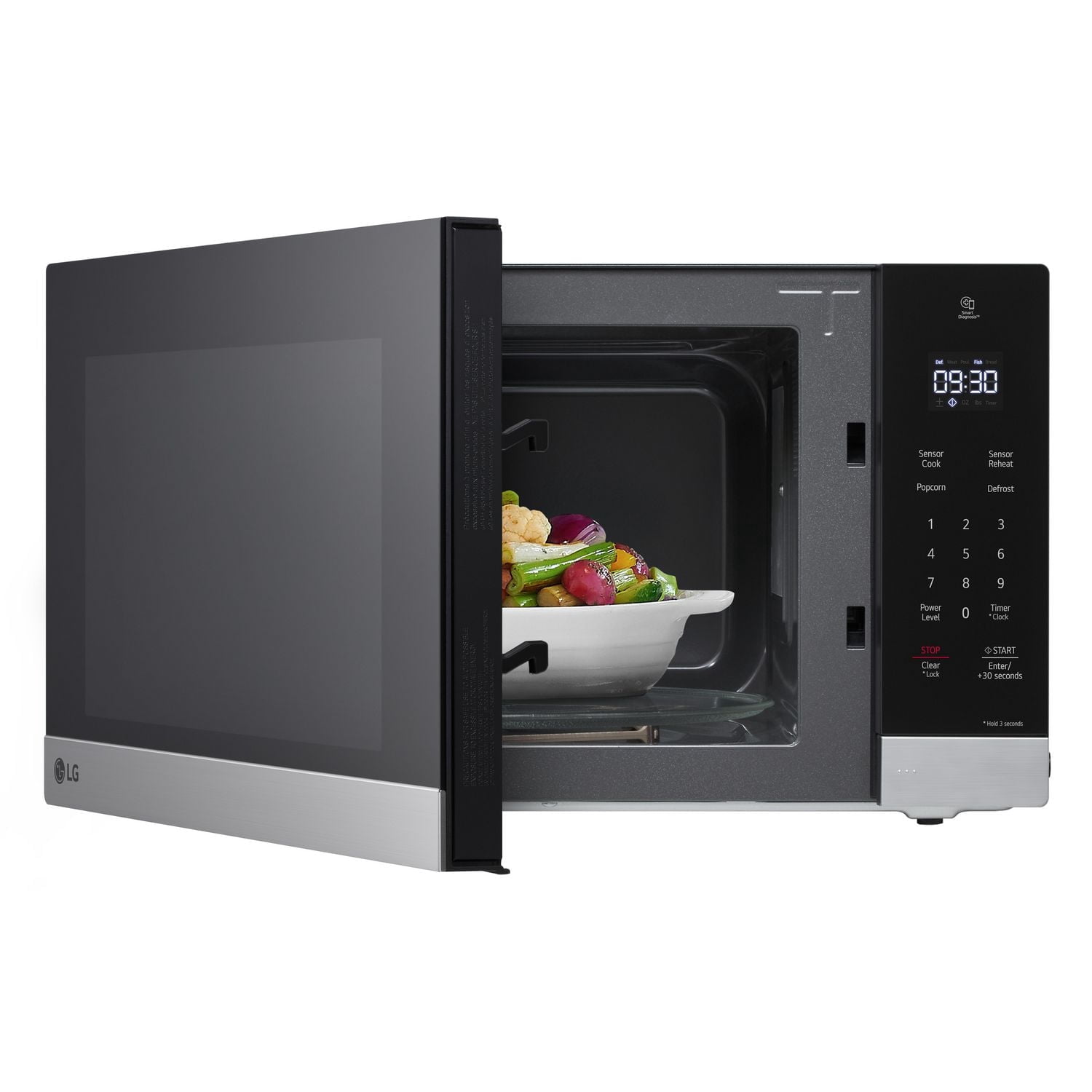 LG 1.5 cu. ft. NeoChef™ Countertop Microwave with Smart Inverter and EasyClean®