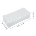 thumbnail image 2 of AMERTEER 100Pcs Transparent Zipper Bags Clear Sealable Bags For Factory 11x16cm, 2 of 7