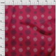 thumbnail image 2 of oneOone Cotton Cambric Fabric Spiral & Floral Block Print Fabric BTY 56 Inch Wide, 2 of 4