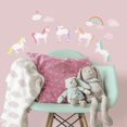 thumbnail image 1 of hometrends Unicorn Magic Wall Decals, 1 of 1
