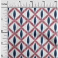 thumbnail image 1 of oneOone Silk Tabby Fabric Diamond Ikat Print Fabric By The Yard 42 Inch Wide, 1 of 1