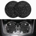 thumbnail image 2 of Bling Car Cup Holder Coaster, 2 Pack Universal Anti-Slip Shockproof Vehicle, 2 of 12