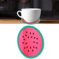 thumbnail image 2 of Placemat,Fruit Shape Coaster Tableware Silicone Cup Holder Drink Mat Reliable and Durable, 2 of 14