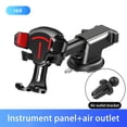 thumbnail image 4 of 360 ° Adjustment Direction Multi-function Handset, Aircondition Outlet Clip And Suction Cup Base Phone,Black&friday Deals 2024,Cyber&Monday Deals 2024,PENDANE,Red, 4 of 8
