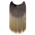 thumbnail image 2 of Extensions de Cheveux à Fil Invisible Miracle Ligne de Poisson Secrète Soyeuse Lisse Postiches Synthétiques, 2 of 5