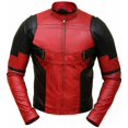 thumbnail image 1 of Red Leather Motorcycle Jacket Mens Leather Riding Jacket Red Leather Biker Jacket Leather Jackets Motorcycle Jackets Male Leather Jacket size XS, 1 of 3