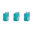 thumbnail image 1 of kurtrusly 1/2/3/5 Nylon Waterproof And Durable Camping Hiking Backpack For Convenient Travel Making Easy To Fold LAKE BLUE 3PCS, 1 of 1