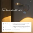 thumbnail image 2 of HAOAN Wireless Picture Light Battery Operated  Painting Light with Motion Sensor and Stepless Dimming  Art Display Light for Picture Frame  White, 2 of 7