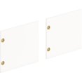 thumbnail image 1 of Portes en Stratifié Mod de 66 Po, Blanc Simple - Ensemble de 2, 1 of 1