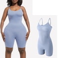 thumbnail image 3 of Dealovy Bodysuit for Women Belly Control Shapewear Jumpsuits Spaghetti Strap Seamless Workout Base Layer Romper, 3 of 4