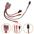 thumbnail image 4 of 30A Brushed ESC Electronic Speed Controller With Brake for RC Car, 4 of 11