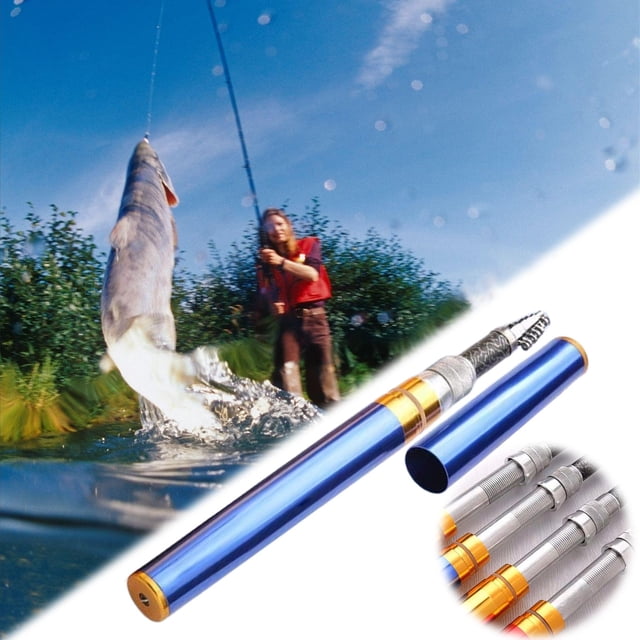 Meitianfacai 1M Short Pen Rod Pocket Rod Mini Ice Fishing Rod Fishing Rod Set Fishing Gear Wholesale Throwing Rod Sea Rod Student Rod