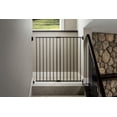 thumbnail image 2 of Regalo Extra Tall Top Of Stairs Metal Safety Gate, Black, 2 of 4