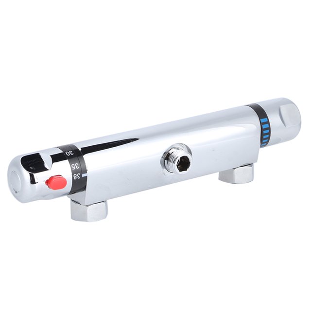 Thermostatic Mixer Temperature Control Shower Valve Thermostatic Valve Modern Thermostatic Shower Mixer Bar Replacement Valve Outlet Home Bathroom Accessory