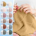 thumbnail image 1 of Vaidha Wool Hand-woven Medium Coarse Scarf Hat Overcoat Wool Merinoss Wool Wool Cashmeres Yarn, 1 of 6