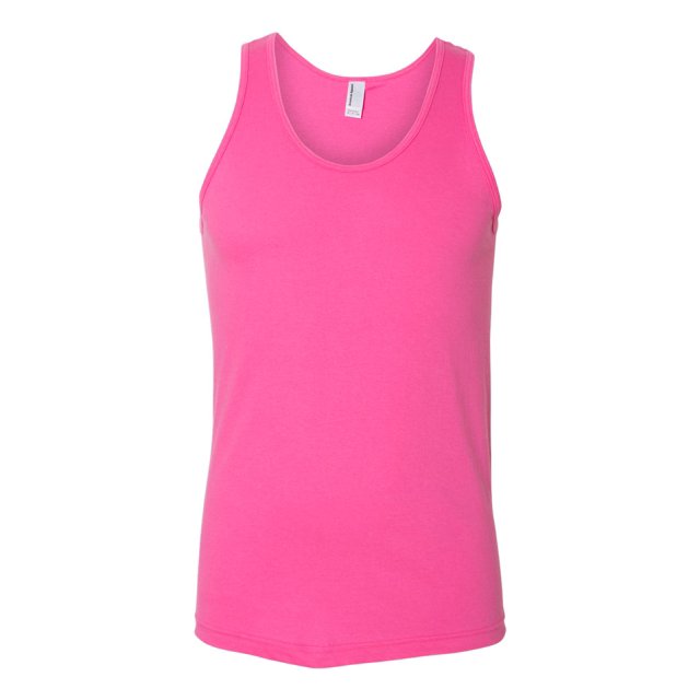 American Apparel Fine Jersey Tank, S, Fuchsia