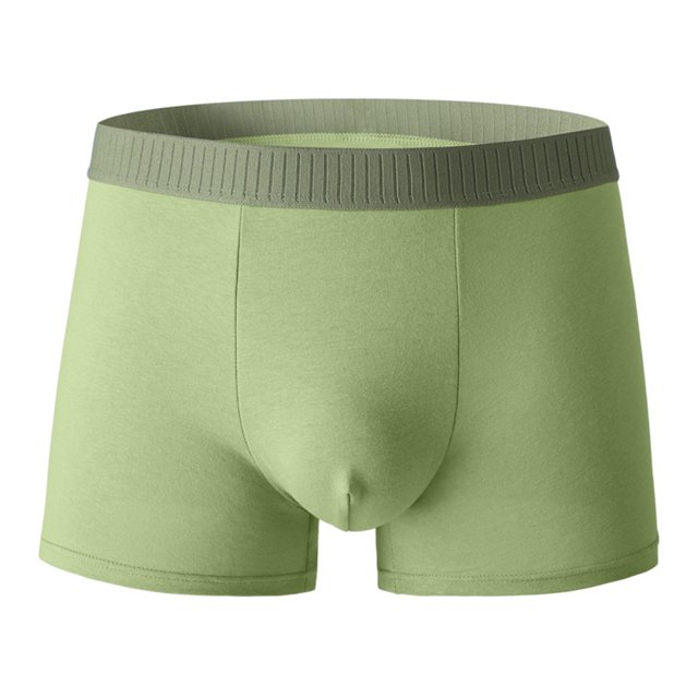 B91xZ Boxers pour Hommes Boxeurs en Maille avec Poche, Vert TTG