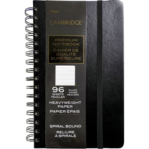 Cambridge Premium Spiral Notebook