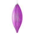 thumbnail image 1 of Vickerman M183269S 8 in. Orchid Shiny Line Finial Ornament  4 per Bag, 1 of 1