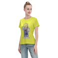 thumbnail image 4 of Women's Basic Short Sleeve T-Shirt Super Saiyan, 4 of 6