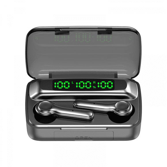 R7S 5.1 Kablosuz Kulaklık Gürültü Önleyici 9D Surround Stereo HiFi Çağrı Kulaklıkları Dokunmatik Kulaklıklar Spor Kulaklıkları Ses Asistanı 2000mAh Şarj Cihazı Tabanı