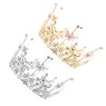 thumbnail image 4 of 2 Pcs Cake Crowns Birthday Cake Crown Adorns Cake Topper Cake Crown Decorations, 4 of 8