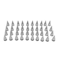 thumbnail image 2 of Spiked Lug Nut Cover, Chrome Lug Nut Caps, ABS Material, Stylish Appearance, Versatile Compatibility, Fit Most Trucks and Trailers, 2 of 7