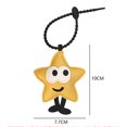 thumbnail image 3 of Wweixi 3Pec,Key Hook, -Shaped Leather With Keyring, Scratch-Resistant, For Wallets, Keys, Bags, Pets Apple, 3 of 4