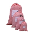 thumbnail image 2 of Vaidha Travel Drawstring Bag Set - 4 Items Great For Organizing Luggage And Packing Reasons, 2 of 6