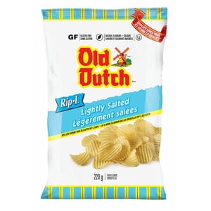 Old Dutch Ripple Lightly Salted Potato Chips