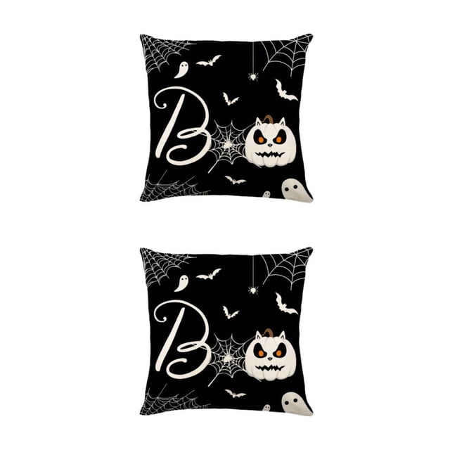 Redempat Breathable And Wrinkle-resistant Halloween Throw Pillow Covers For Spooky Style JYM328-3 2Set