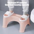 thumbnail image 4 of EGNMCR Bathroom Accessories,Bathroom Decor Toilet Stool Squatting Poop Stool Bathroom Potty Step Stool Toilet Assistance Steps Step Stool Fits All Toilets Detachable Stackable Chamber Pot Bench, 4 of 7