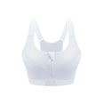 thumbnail image 1 of Julyccc Womens Front Zip Padded High Impact Sport Yoga Bra Underwear, 1 of 4