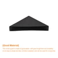 thumbnail image 4 of Uxcell 50Pack Corner Protectors 9x71mm Plastic Right Angle Corner Guards Cushion, Black, 4 of 6