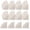 White V02, variant on Tnarru 100 Pieces Cone Filters Replacement Filters Coffee Cup Strainers Coffee Filter Papers for Pour over Coffee Maker Filter Cup White V02