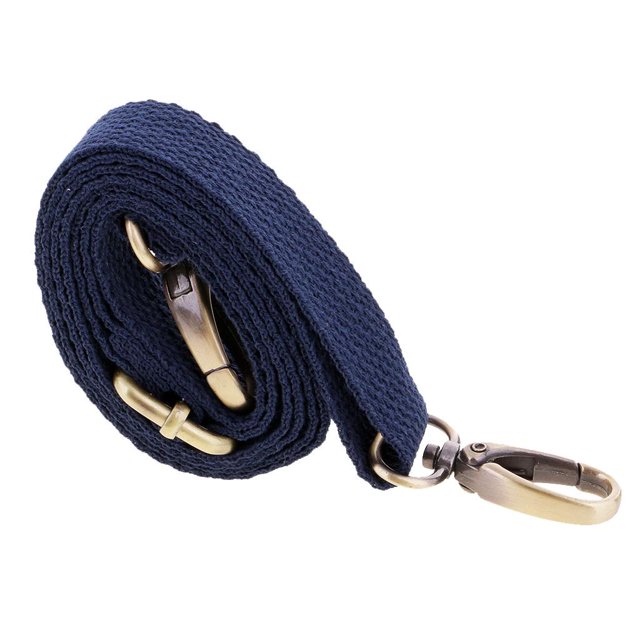 Adjustable Canvas Crossbody Bag Shoulder Bag Handbag Strap Replacement blue