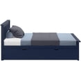 thumbnail image 3 of BEDSMART Solid Wood Full Size Bed With Trundle | Blue, 3 of 7