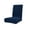 Dark Blue, variant on Seat Covers for Dining Room Chairs, Stretch Slipcovers Dark Blue Washable Fabric, Kitchen Chair Protectors, Kitchen Chair Seat Covers