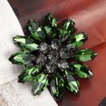 thumbnail image 4 of Clothing Accessories,  Glass Applique 2PCS Colorful Beautiful Appearance  For Amateurs For Professional Designers Red,AB Color,Yellow,Light Blue,Light Green,Peacock Blue,Dark, 4 of 8