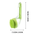 thumbnail image 2 of Dog Bath Brush,Pet Bath Brush with Silicone Bristles for Dog Massage Grooming and Cleaning, 2 of 5