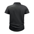 thumbnail image 3 of LSLJS Mens Mode Casual Fermeture Éclair Stand Up Collar Shorts Col Rond Pull Tops, Mens Shirts Vêtements d'Été, 3 of 8