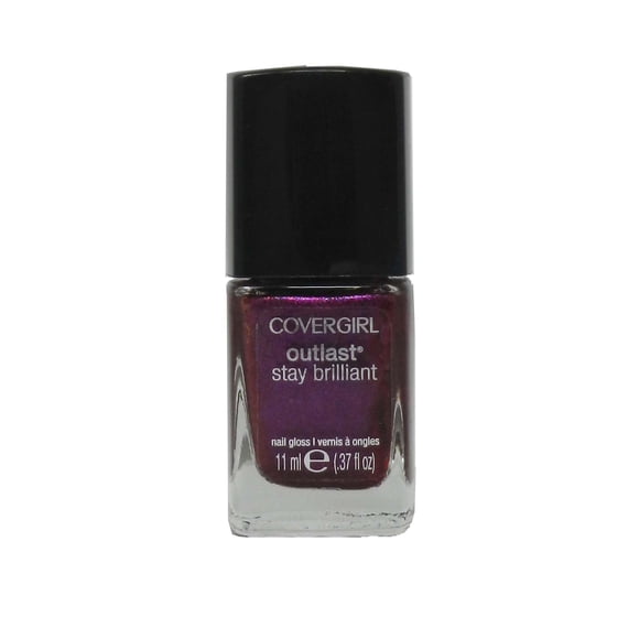 Covergirl Outlast Stay Brilliant 45 Fuchsia Flame Nail Polish 0.37 Ounce